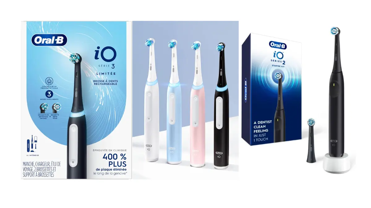 Oral B io Series 2 vs 3 Review 3 Oral B iO Series 2 vs 3 electric toothbrush